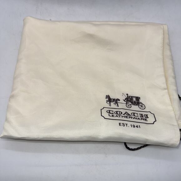 Coach Women's Madison Leather Marielle Drawstring 2 Strap Glossy Gray‎ Tote Bag - Picture 4 of 11